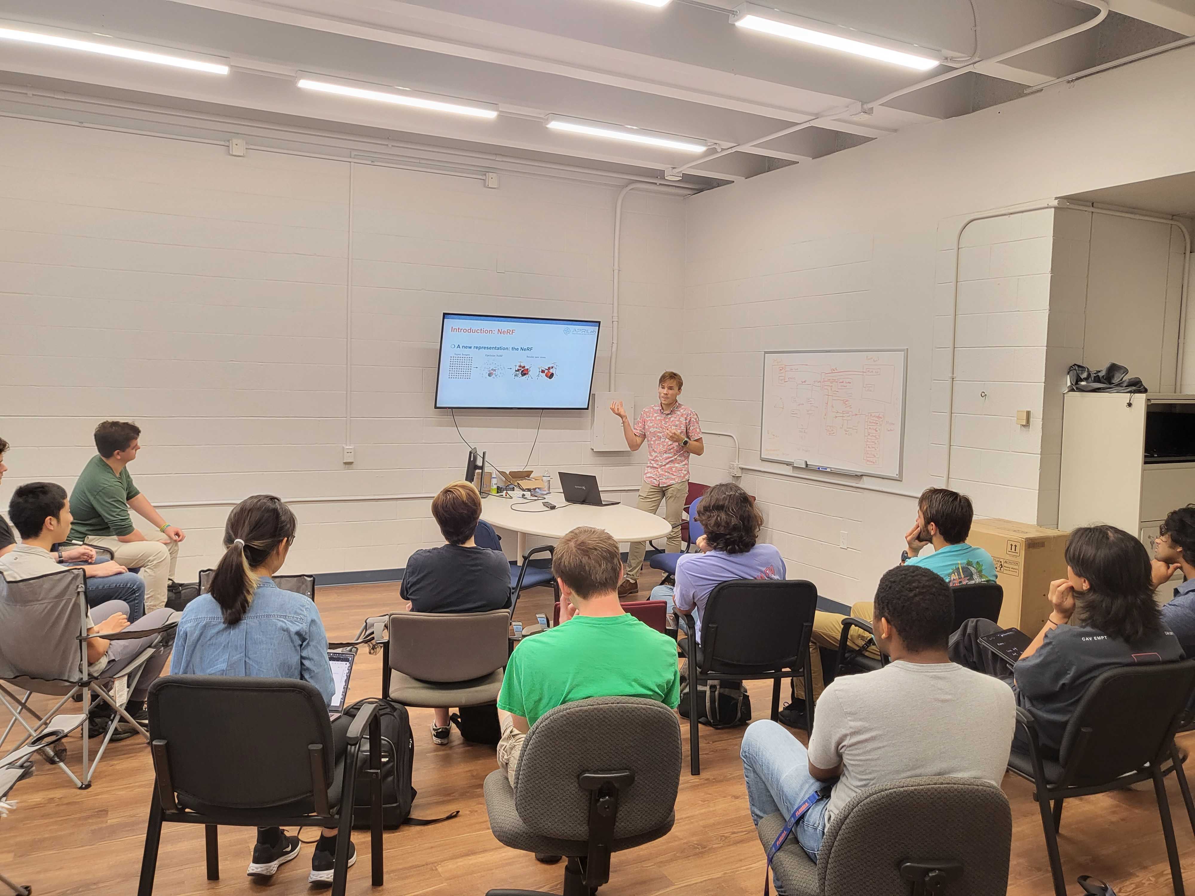 APRILunch and End-of-semetser Presentations!